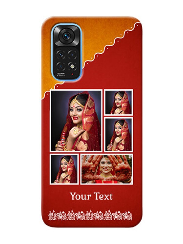 Custom Redmi Note 11 customized phone cases: Wedding Pic Upload Design
