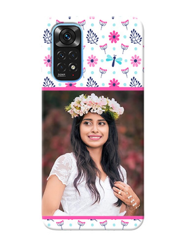 Custom Redmi Note 11 Mobile Covers: Colorful Flower Design