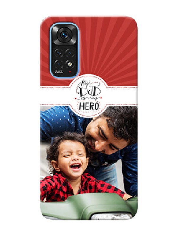 Custom Redmi Note 11 custom mobile phone cases: My Dad Hero Design