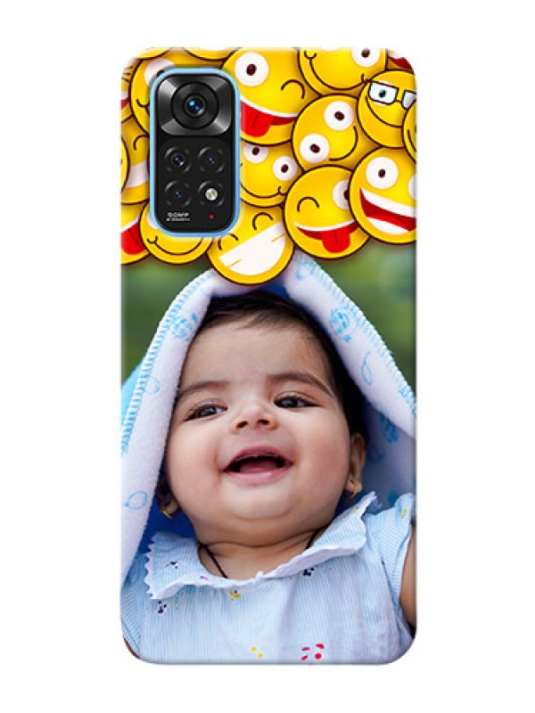 Custom Redmi Note 11 Custom Phone Cases with Smiley Emoji Design