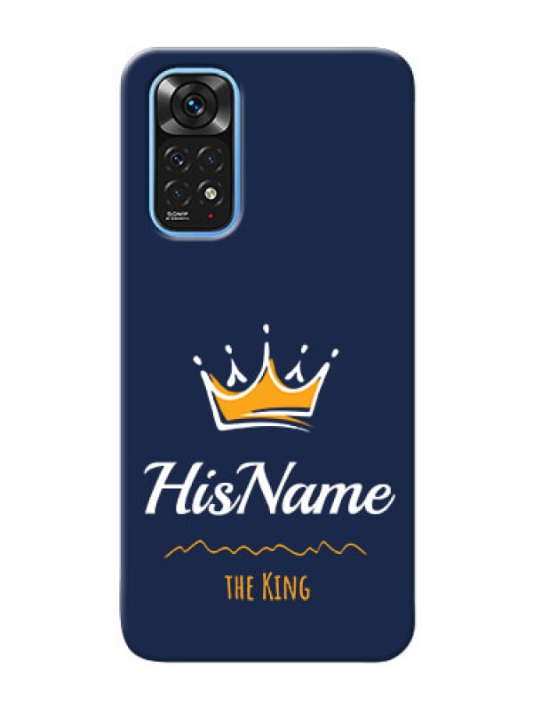 Custom Redmi Note 11 King Phone Case with Name