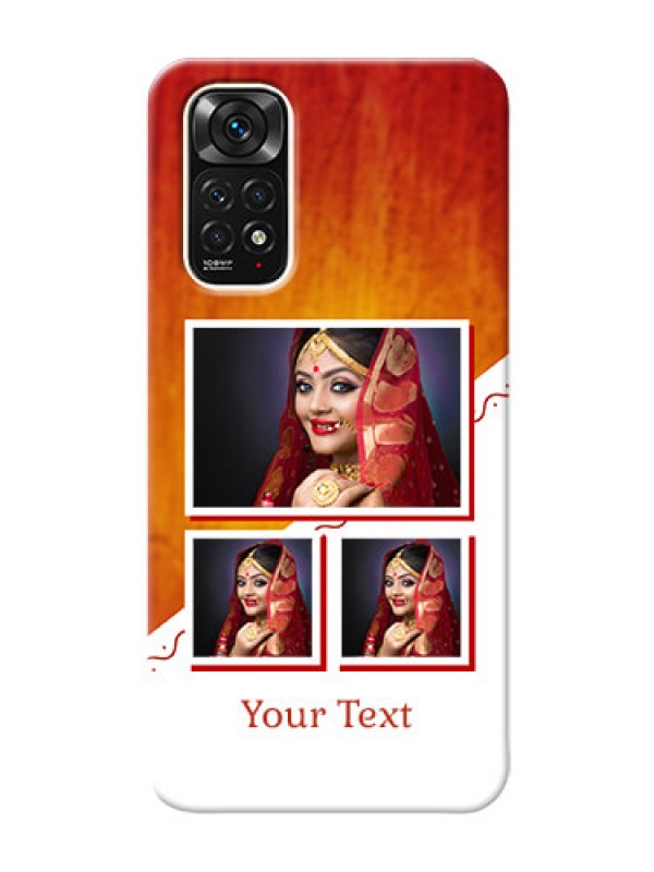 Custom Redmi Note 11S Personalised Phone Cases: Wedding Memories Design 