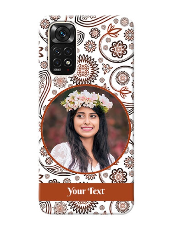 Custom Redmi Note 11S phone cases online: Abstract Floral Design 