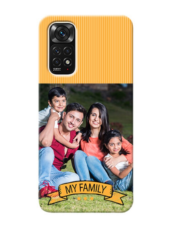 Custom Redmi Note 11S Personalized Mobile Cases: My Family Design