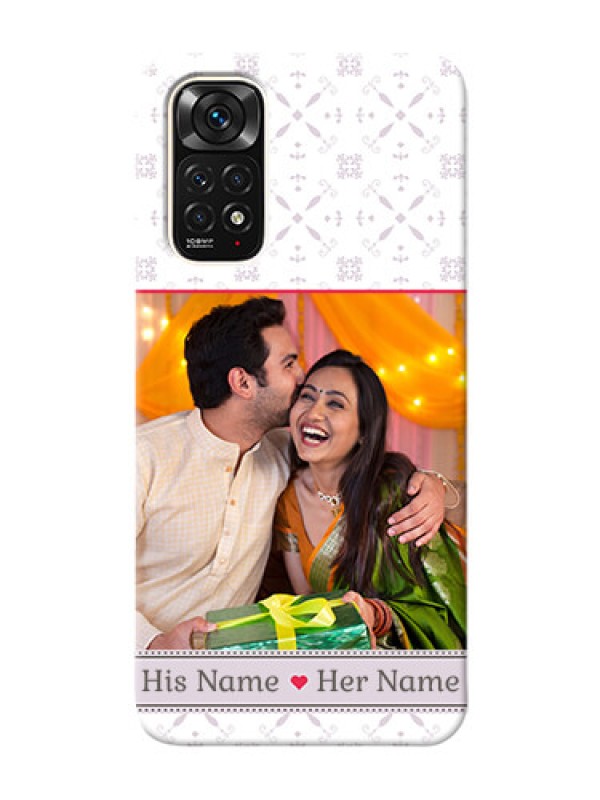 Custom Redmi Note 11S Phone Cases with Photo and Ethnic Design