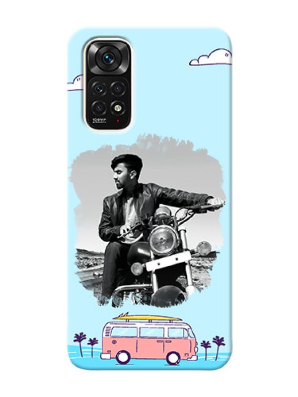 Custom Redmi Note 11S Mobile Covers Online: Travel & Adventure Design