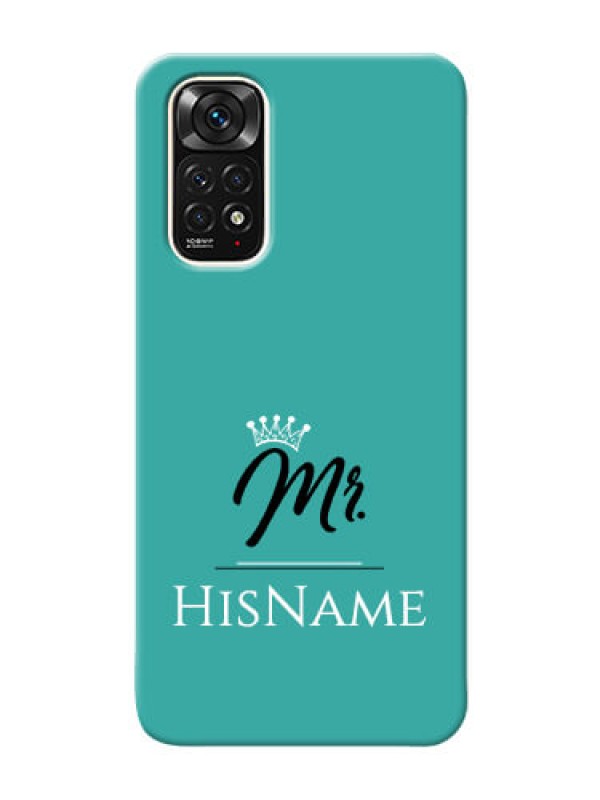 Custom Redmi Note 11S Custom Phone Case Mr with Name