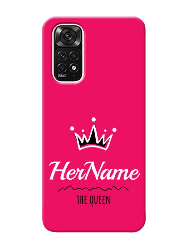 Custom Redmi Note 11S Queen Phone Case with Name