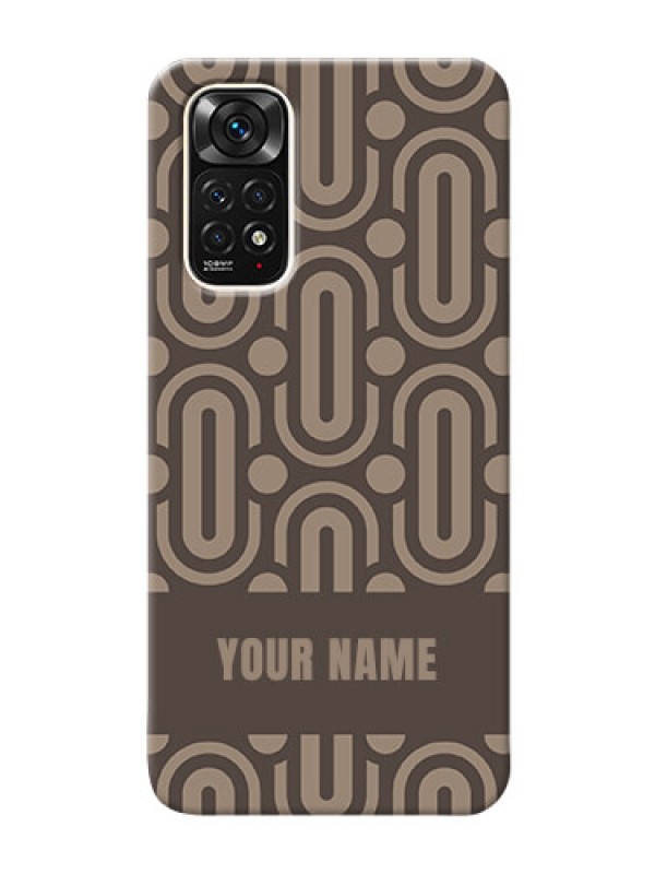 Custom Redmi Note 11S Custom Phone Covers: Captivating Zero Pattern Design