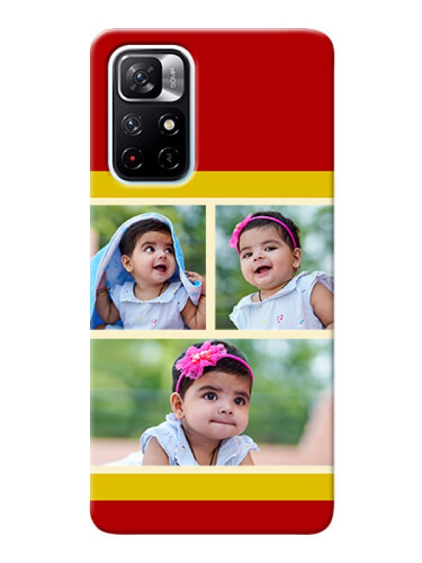 Custom Redmi Note 11T 5G mobile phone cases: Multiple Pic Upload Design