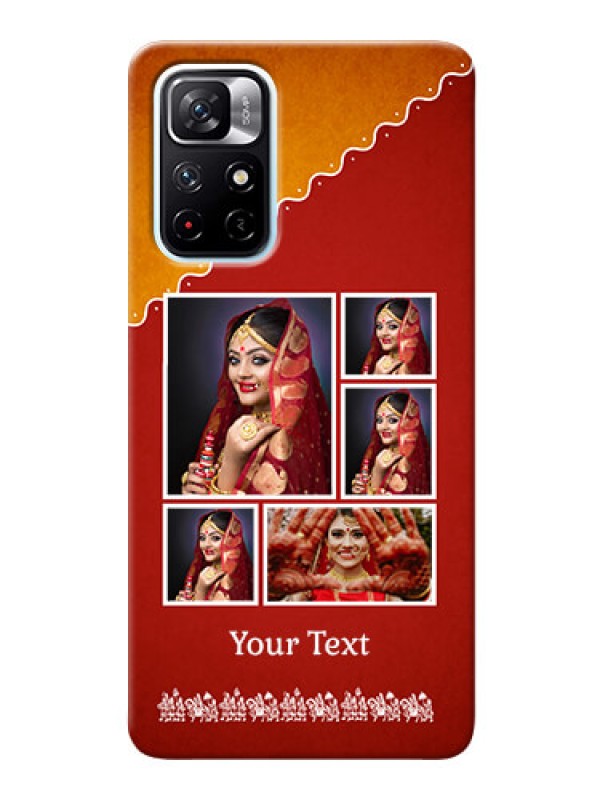 Custom Redmi Note 11T 5G customized phone cases: Wedding Pic Upload Design