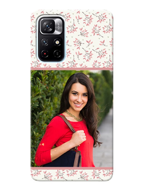 Custom Redmi Note 11T 5G Back Covers: Premium Floral Design