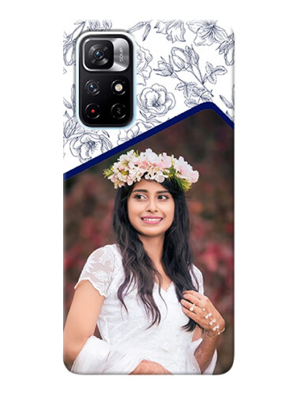 Custom Redmi Note 11T 5G Phone Cases: Premium Floral Design