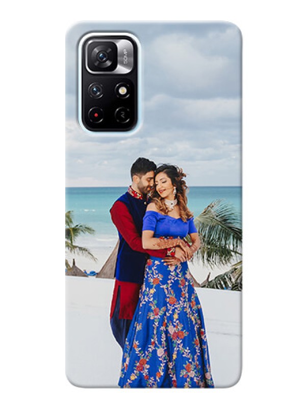 Custom Redmi Note 11T 5G Custom Mobile Cover: Upload Full Picture Design