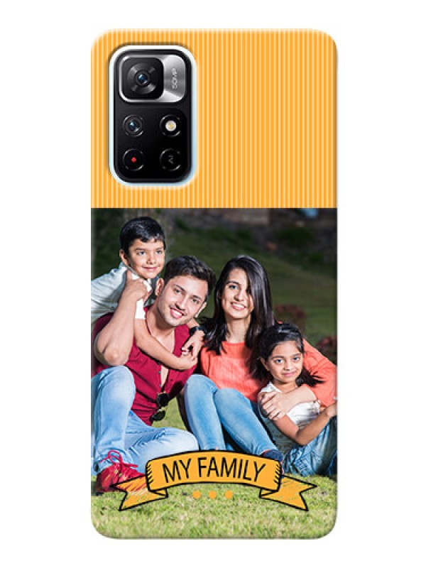 Custom Redmi Note 11T 5G Personalized Mobile Cases: My Family Design