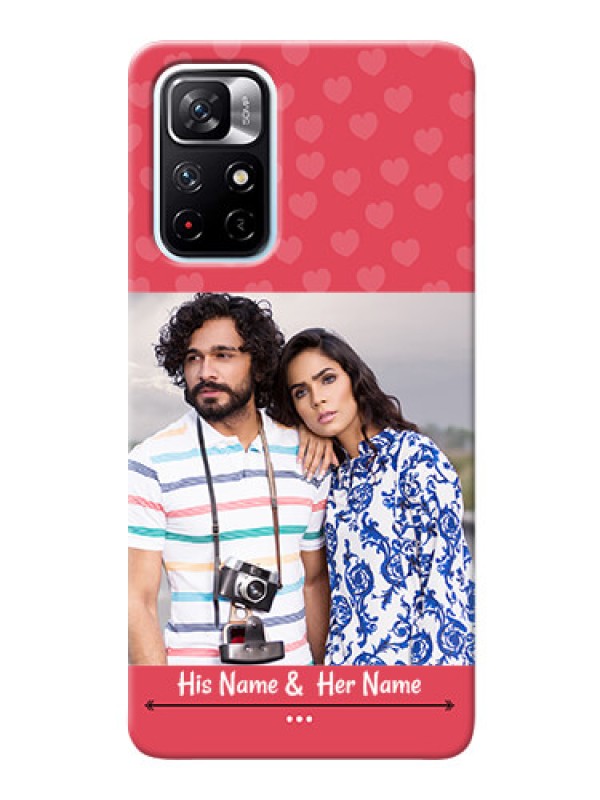 Custom Redmi Note 11T 5G Mobile Cases: Simple Love Design