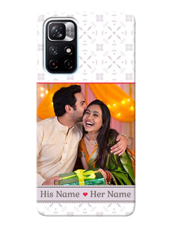Custom Redmi Note 11T 5G Phone Cases with Photo and Ethnic Design