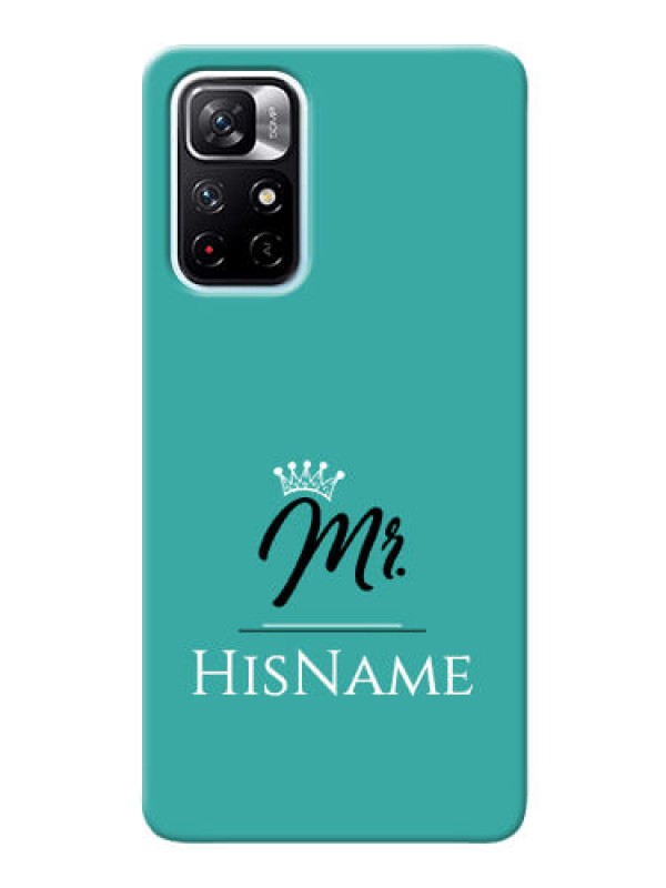 Custom Redmi Note 11T 5G Custom Phone Case Mr with Name