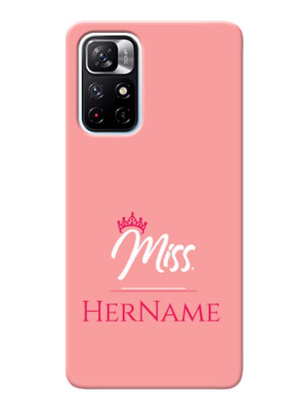 Custom Redmi Note 11T 5G Custom Phone Case Mrs with Name