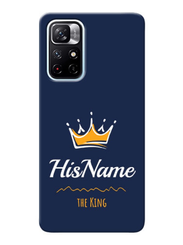 Custom Redmi Note 11T 5G King Phone Case with Name