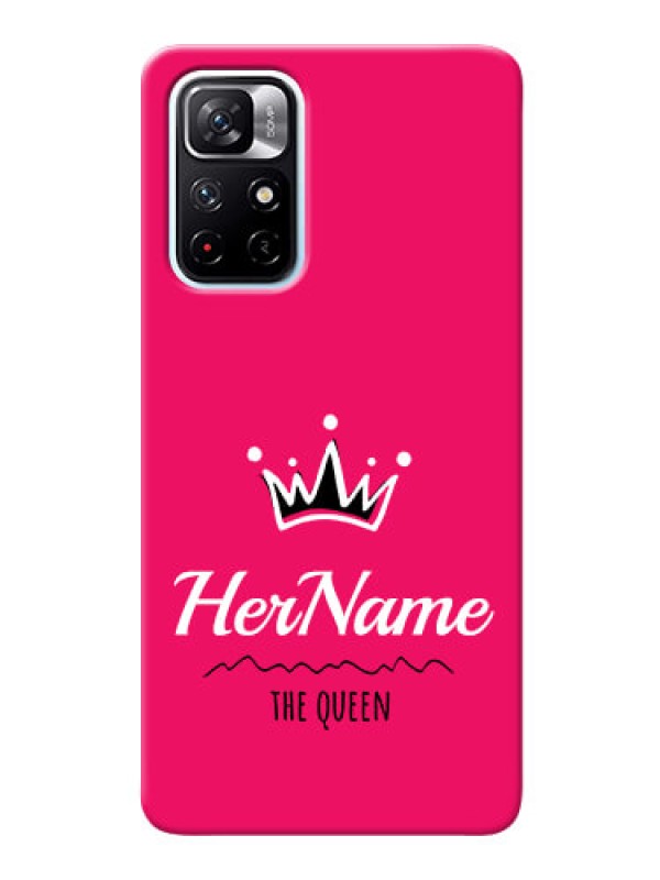 Custom Redmi Note 11T 5G Queen Phone Case with Name