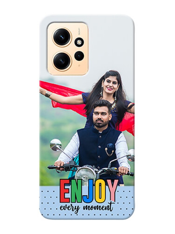 Custom Redmi Note 12 4G Photo Printing on Case with Enjoy Every Moment Design