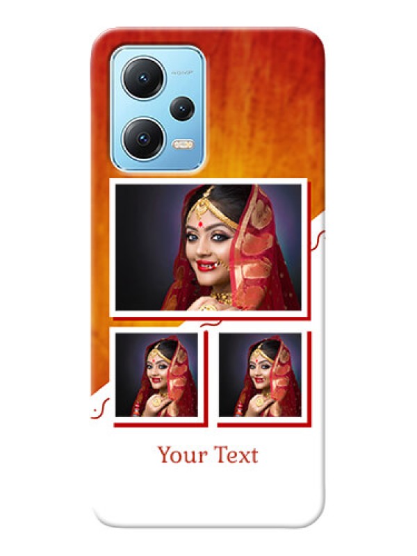 Custom Redmi Note 12 5G Personalised Phone Cases: Wedding Memories Design 