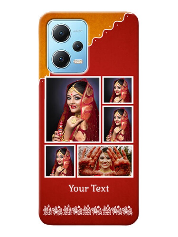 Custom Redmi Note 12 5G customized phone cases: Wedding Pic Upload Design