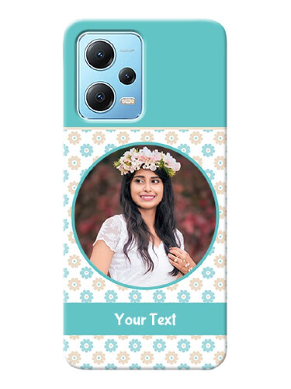 Custom Redmi Note 12 5G Custom Mobile Back Covers: Beautiful Flowers Design