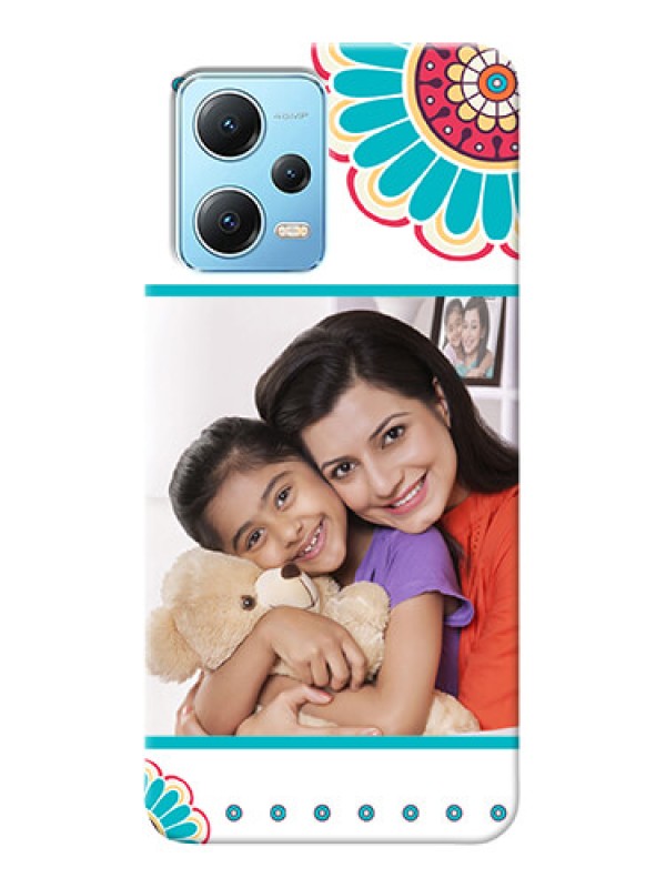 Custom Redmi Note 12 5G custom mobile phone cases: Flower Design