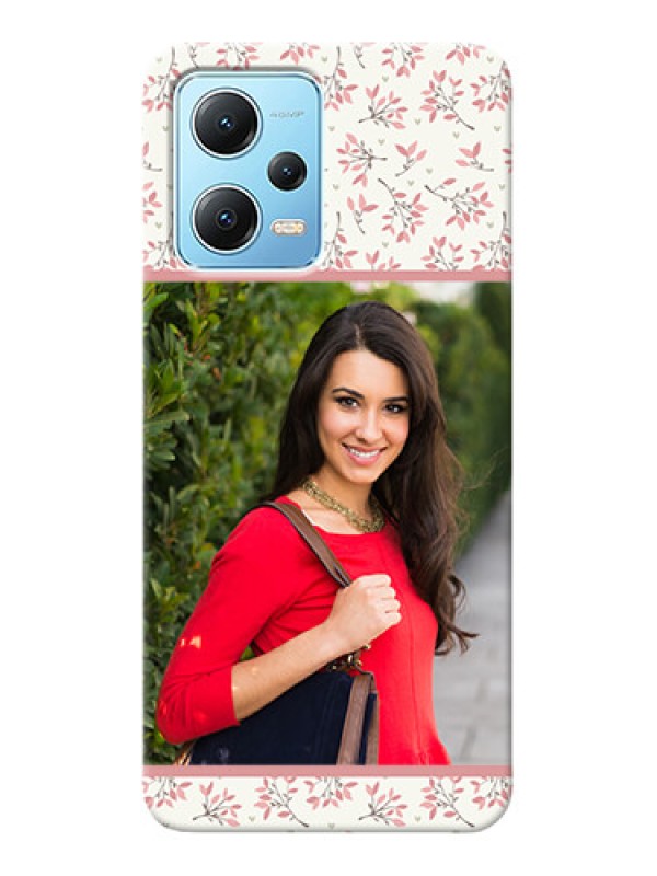 Custom Redmi Note 12 5G Back Covers: Premium Floral Design