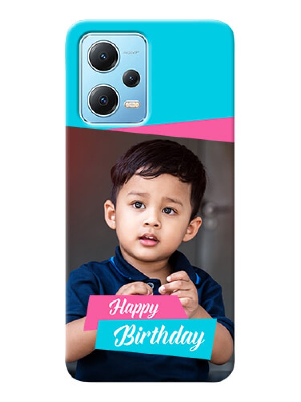 Custom Redmi Note 12 5G Mobile Covers: Image Holder with 2 Color Design