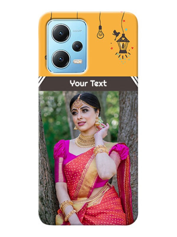 Custom Redmi Note 12 5G custom back covers with Family Picture and Icons 