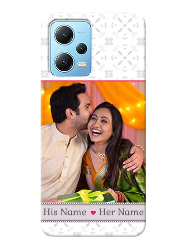 Custom Redmi Note 12 5G Phone Cases with Photo and Ethnic Design