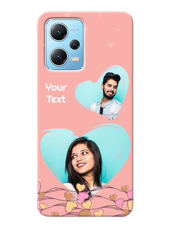 Custom Redmi Note 12 5G customized phone cases: Love Doodle Design