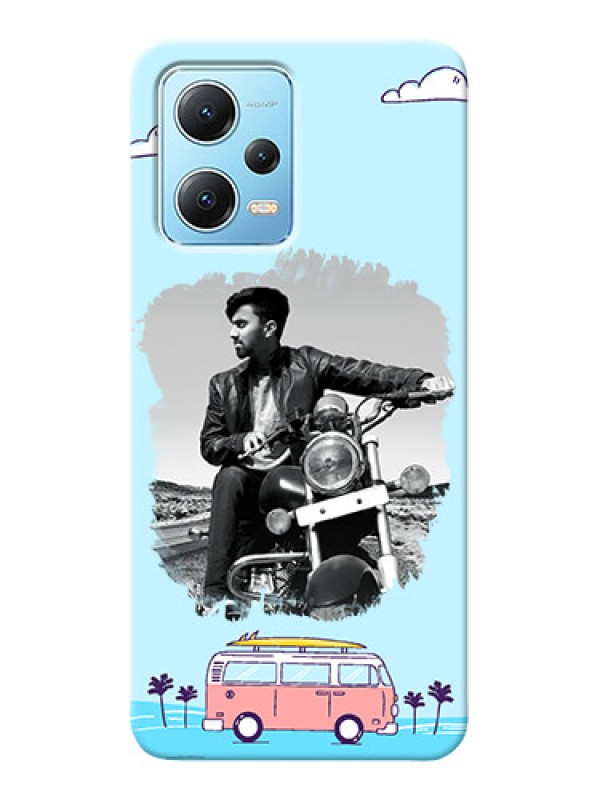 Custom Redmi Note 12 5G Mobile Covers Online: Travel & Adventure Design