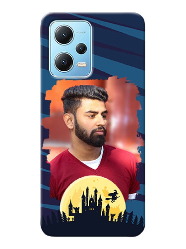 Custom Redmi Note 12 5G Back Covers: Halloween Witch Design 