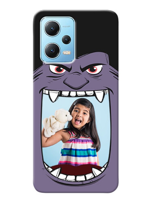 Custom Redmi Note 12 5G Personalised Phone Covers: Angry Monster Design