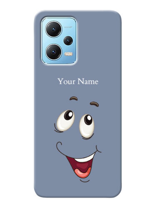 Custom Redmi Note 12 5G Phone Back Covers: Laughing Cartoon Face Design