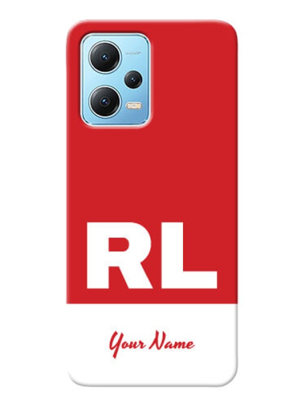 Custom Redmi Note 12 5G Custom Phone Cases: dual tone custom text Design