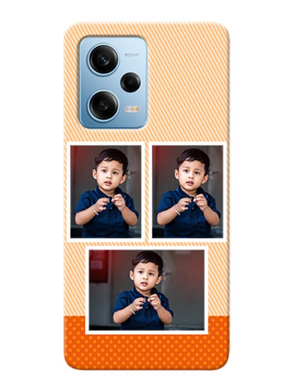 Custom Redmi Note 12 Pro 5G Mobile Back Covers: Bulk Photos Upload Design