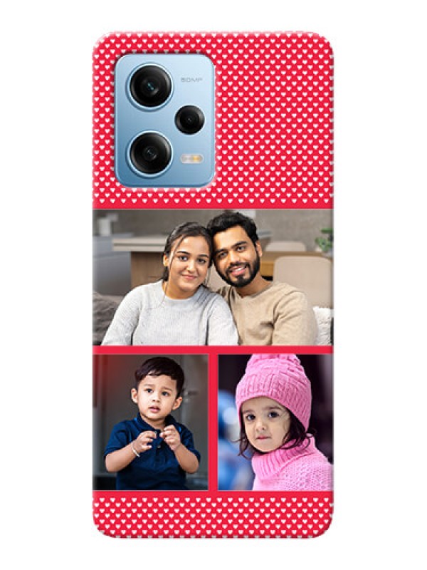 Custom Redmi Note 12 Pro 5G mobile back covers online: Bulk Pic Upload Design