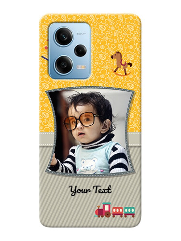 Custom Redmi Note 12 Pro 5G Mobile Cases Online: Baby Picture Upload Design
