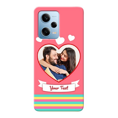 Buy Redmi Note 12 Pro 5G Personalised mobile covers: Love Doodle Design