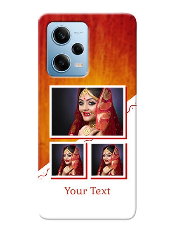 Custom Redmi Note 12 Pro 5G Personalised Phone Cases: Wedding Memories Design 