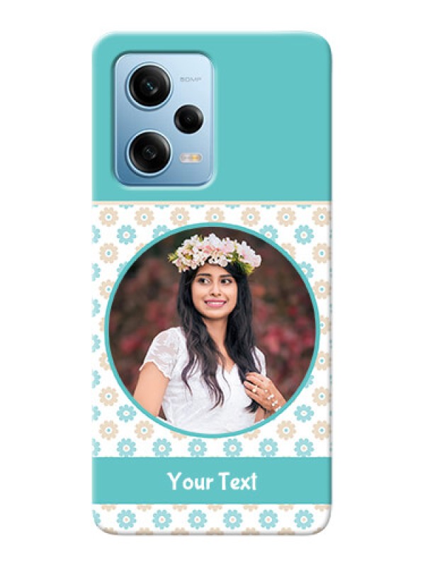 Custom Redmi Note 12 Pro 5G Custom Mobile Back Covers: Beautiful Flowers Design