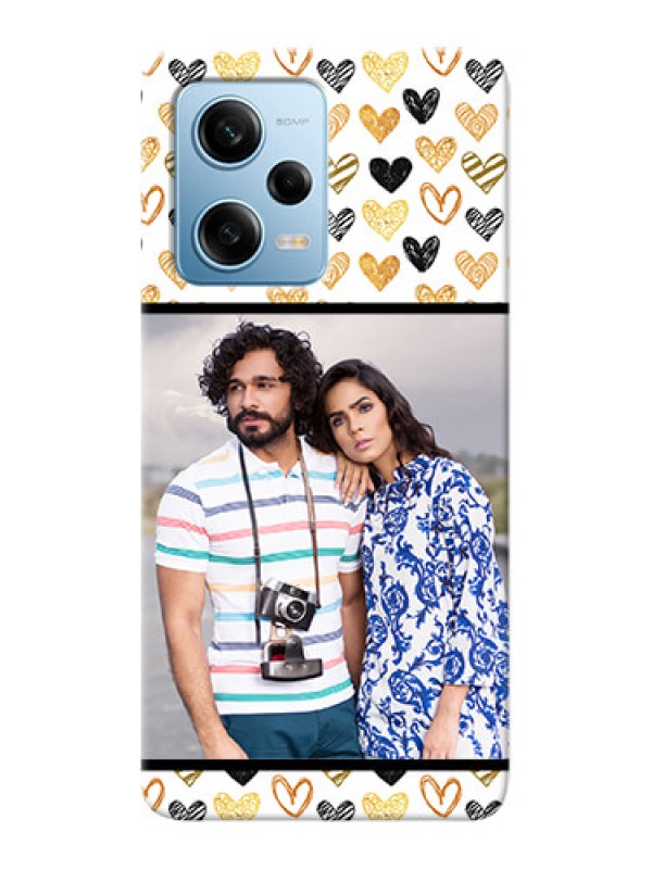 Custom Redmi Note 12 Pro 5G Personalized Mobile Cases: Love Symbol Design