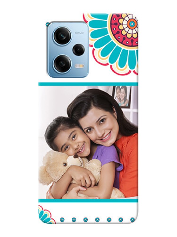 Custom Redmi Note 12 Pro 5G custom mobile phone cases: Flower Design