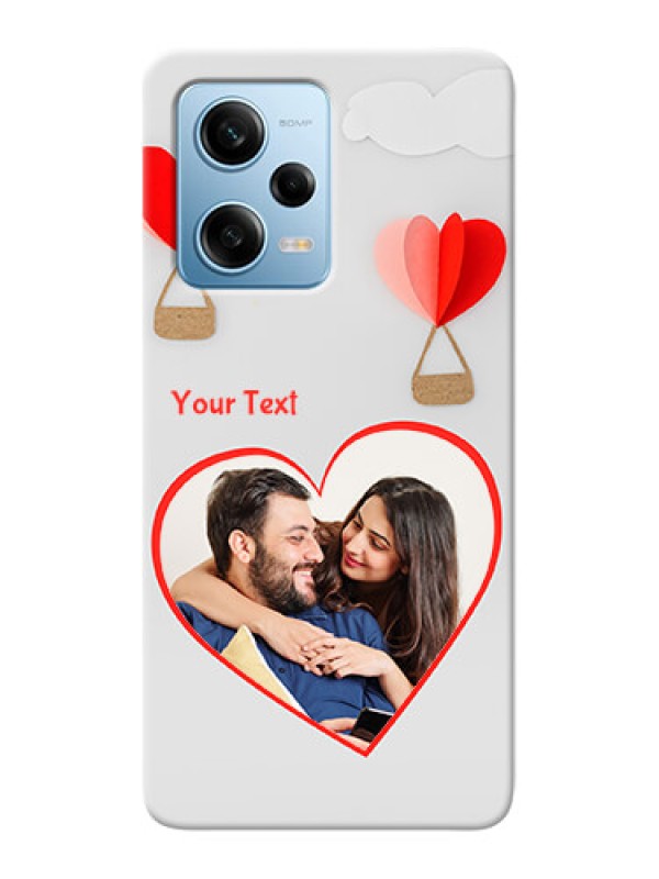 Custom Redmi Note 12 Pro 5G Phone Covers: Parachute Love Design