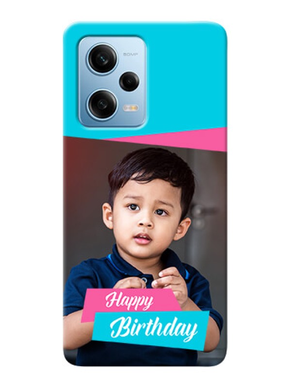 Custom Redmi Note 12 Pro 5G Mobile Covers: Image Holder with 2 Color Design